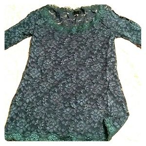 L/s lace top
